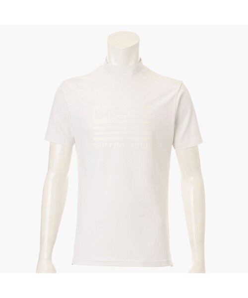 ⓂBRIEFING GOLFブリーフィングゴルフBGフラッグハイネック セール】【BRIEFING GOLF／ブリーフィングゴルフ】MEN'S BG FLAG