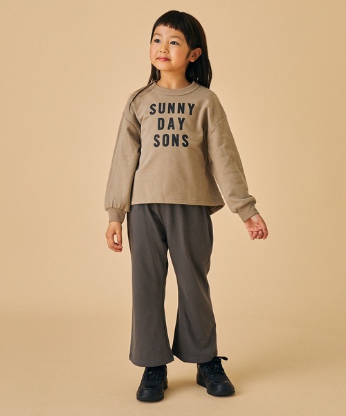 FOV（フォブ）の「FOV/フォブ フレアパンツ（その他パンツ・キッズ・アイボリー/ブラック/チャコールグレー・M/L/XL/S）」の5枚目の写真