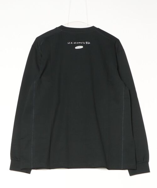 KEEN(キーン)の「Us4 HARVEST LOGO LS TEE / アスフォー ハーベスト ロゴ ロングスリーブ ティー(Tシャツ/カットソー・レディース・ブラック・XL/L/M/S)」の2枚目の写真