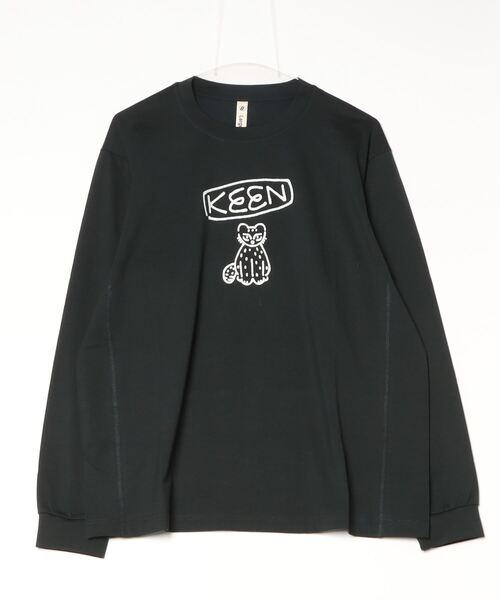 KEEN(キーン)の「Us4 HARVEST LOGO LS TEE / アスフォー ハーベスト ロゴ ロングスリーブ ティー(Tシャツ/カットソー・レディース・ブラック・XL/L/M/S)」の5枚目の写真