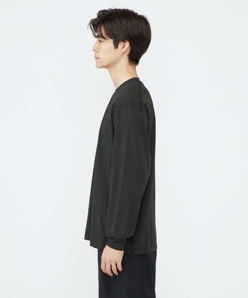 KEEN(キーン)の「Us4 HARVEST LOGO LS TEE / アスフォー ハーベスト ロゴ ロングスリーブ ティー(Tシャツ/カットソー・レディース・ブラック・XL/L/M/S)」の6枚目の写真