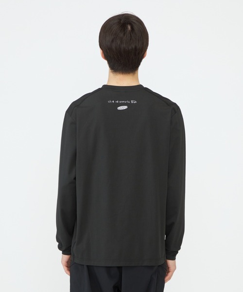 KEEN(キーン)の「Us4 HARVEST LOGO LS TEE / アスフォー ハーベスト ロゴ ロングスリーブ ティー(Tシャツ/カットソー・レディース・ブラック・XL/L/M/S)」の3枚目の写真