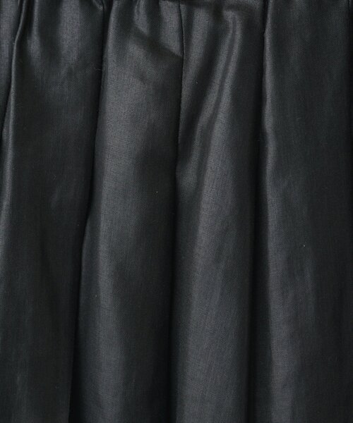 GALLARDAGALANTE（ガリャルダガランテ）の「シアープリーツスカート（スカート・レディース・ブラック/ベージュ・0/1）」の9枚目の写真
