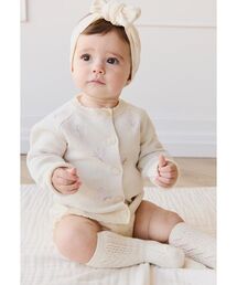 JAMIE KAY（ジェイミーケイ）の「【ONLINE限定】ジャガードカーディガンParchment Jamie's Atrium（ルームウェア/パジャマ）」