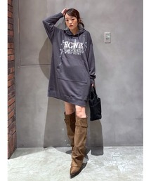 シャドーロゴパーカーワンピース