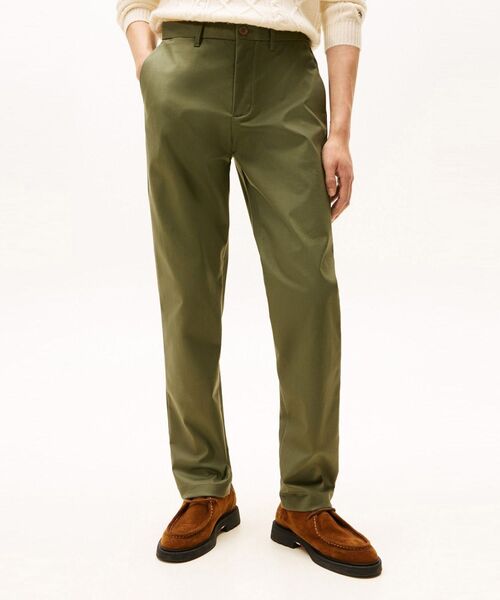 TOMMY HILFIGER（トミーヒルフィガー）の「デントンテンセルストレッチパンツ（チノパンツ・メンズ・カーキ/ネイビー・28inch/30inch/34inch/32inch/36inch）」の2枚目の写真