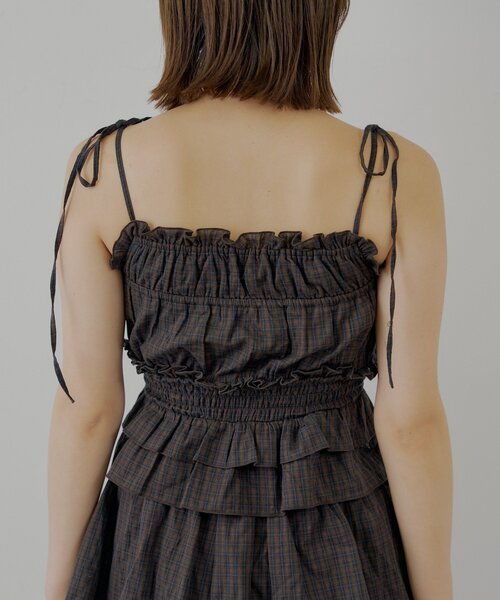 Chico（チコ）の「シアーレースベアキャミショートパンツセット（ワンピース・レディース・ブラック系その他2/ブラウン系その他2/ブラック・FREE）」の22枚目の写真