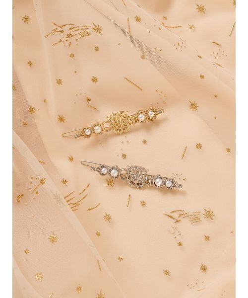 Chacott（チャコット）の「【Chacott】メタルヘアピン（その他ヘアアクセサリー・レディース・ゴールド/シルバー・F）」の4枚目の写真