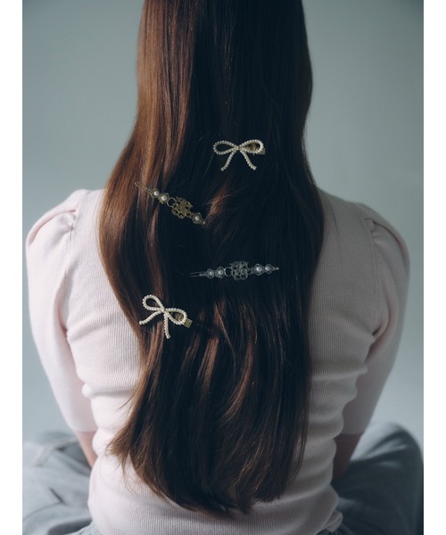 Chacott（チャコット）の「【Chacott】メタルヘアピン（その他ヘアアクセサリー・レディース・ゴールド/シルバー・F）」の11枚目の写真