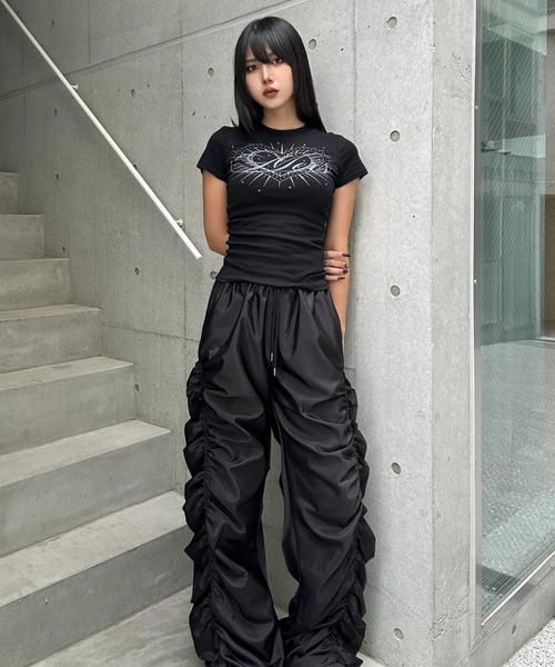 KsG(ケーエスジー)の「heart attack print T(Tシャツ/カットソー・レディース・ブラック・SMALL/MEDIUM/LARGE)」の8枚目の写真