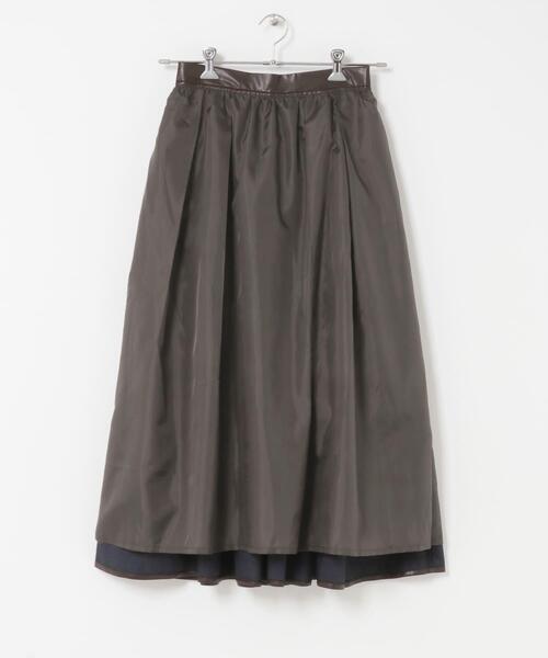 セール】F by ROSSO タックボリュームスカート（スカート）｜F by