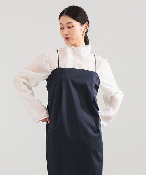 Demi-Luxe BEAMS(デミルクス ビームス)の「【12/4値下げ】オフタートル ブラウス(シャツ/ブラウス・レディース・ホワイト/ネイビー/ピンク・36/38)」の21枚目の写真