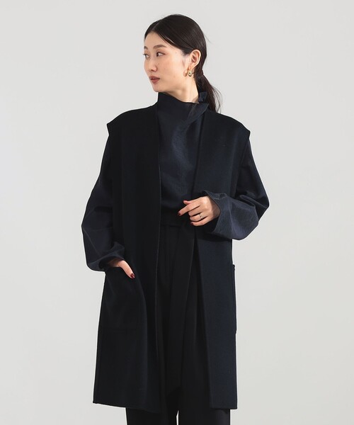 Demi-Luxe BEAMS(デミルクス ビームス)の「【12/4値下げ】オフタートル ブラウス(シャツ/ブラウス・レディース・ホワイト/ネイビー/ピンク・36/38)」の4枚目の写真