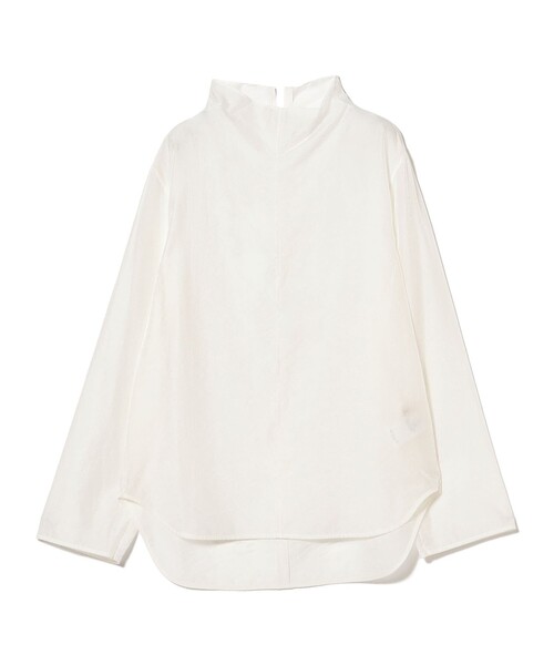 Demi-Luxe BEAMS(デミルクス ビームス)の「【12/4値下げ】オフタートル ブラウス(シャツ/ブラウス・レディース・ホワイト/ネイビー/ピンク・36/38)」の5枚目の写真