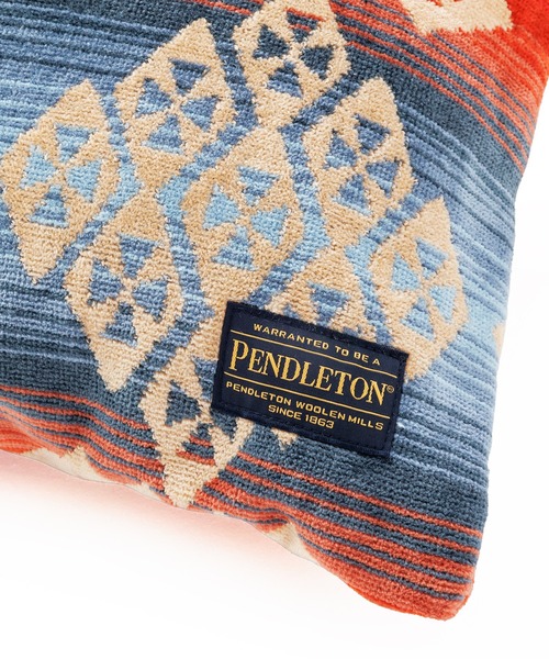 HIROページ ペンドルトン リメイク クッションカバー タオル 新品 PENDLETON/ペンドルトン ジャガードタオル ヘッドレストピロー