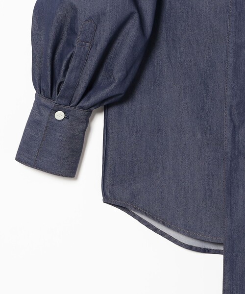 M・fil / デニムタイ ブラウス