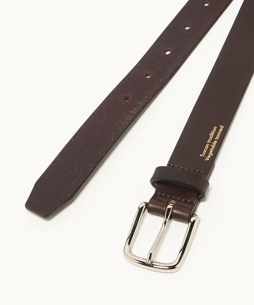 BEAUTY&YOUTH UNITED ARROWS（ビューティーアンドユースユナイテッドアローズ）の「グロッシー レザー ベルト 28mm（ベルト・メンズ・ダークブラウン/ブラック・34inch/36inch/30inch/32inch）」の6枚目の写真