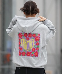 TAHCHEE（ターチー）の「TAHCHEE/ターチー ジップパーカー バックプリントパーカー TC250704-02（パーカー）」