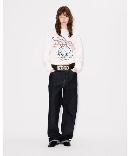 KENZO(ケンゾー)の「'KENZO Cartoon' コットン スウェット(スウェット・レディース・ホワイト系その他・MEDIUM/SMALL/X-SMALL)」の4枚目の写真