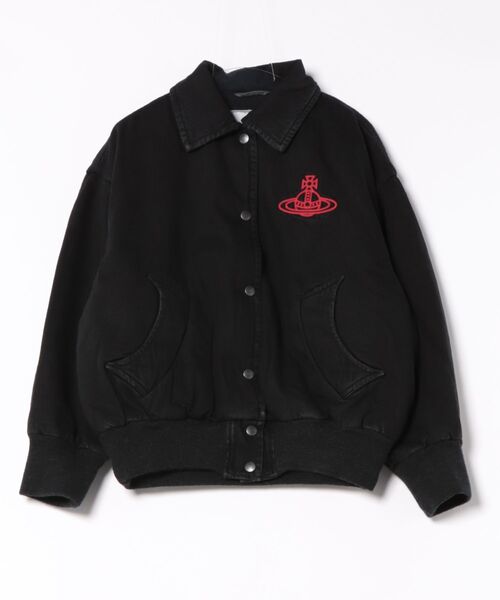 【ヴィヴィアンウエストウッド】フリル襟 ビックカラー ブルゾン オーブ ベージュ Vivienne Westwood（ヴィヴィアンウエストウッド）の「725154B