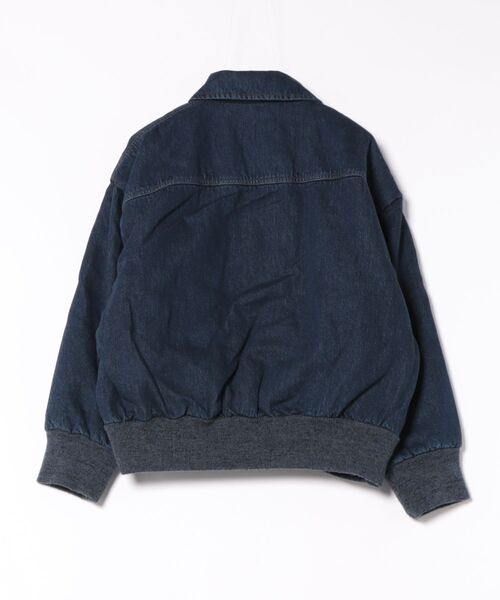 Vivienne Westwood(ヴィヴィアンウエストウッド)の「バイオウォッシュデニム中綿ブルゾン(ブルゾン・レディース・ブルー/ブラック・FREE)」の3枚目の写真