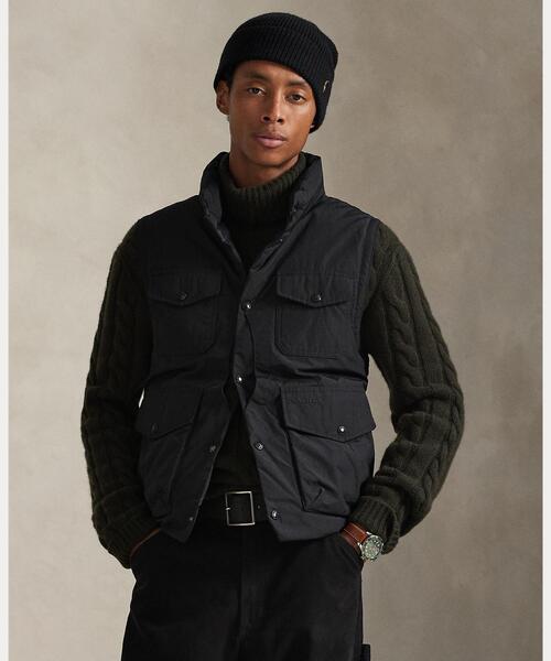 GORHAM POLOラルフローレン 新品 黒 ダウンベスト 正規 Gorham ダウン ベスト（ダウンベスト）｜POLO RALPH LAUREN