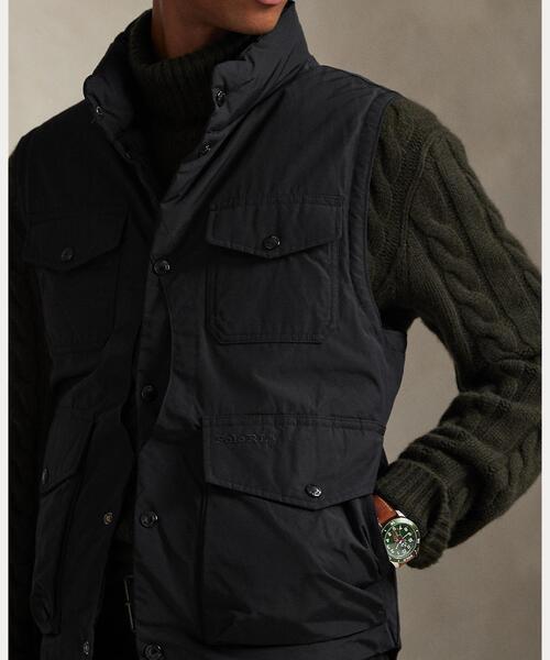 POLO RALPH LAUREN(ポロ ラルフ ローレン)の「Elsdon ダウン ユーティリティ ベスト(ダウンベスト・メンズ・ブラック系1・S/M/L)」の5枚目の写真