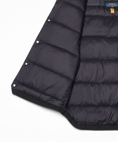 POLO RALPH LAUREN(ポロ ラルフ ローレン)の「Elsdon ダウン ユーティリティ ベスト(ダウンベスト・メンズ・ブラック系1・S/M/L)」の2枚目の写真