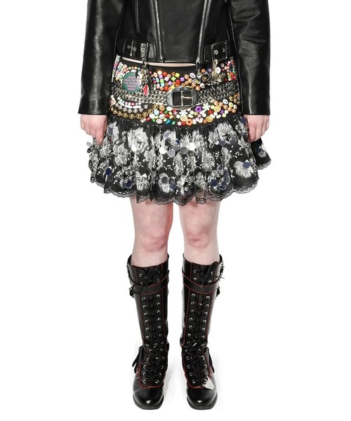 セール】SKYHAWK BEADED SKIRT（スカート）｜Chopova Lowena