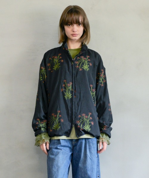 セール】チョコレートコスモスカットジャカードブルゾン（ブルゾン