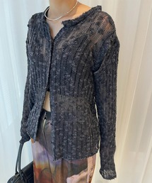 Ameri（アメリ）の「MELANGE NEP KNIT TOP（ニット/セーター）」