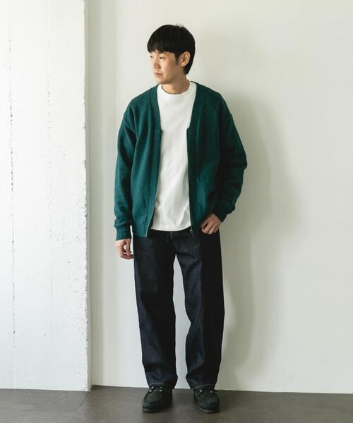 URBAN RESEARCH DOORS(アーバンリサーチドアーズ)の「AIR FIT Vネックカーディガン(カーディガン/ボレロ・メンズ・ブラック/グリーン/ブラウン・MEDIUM/LARGE)」の19枚目の写真