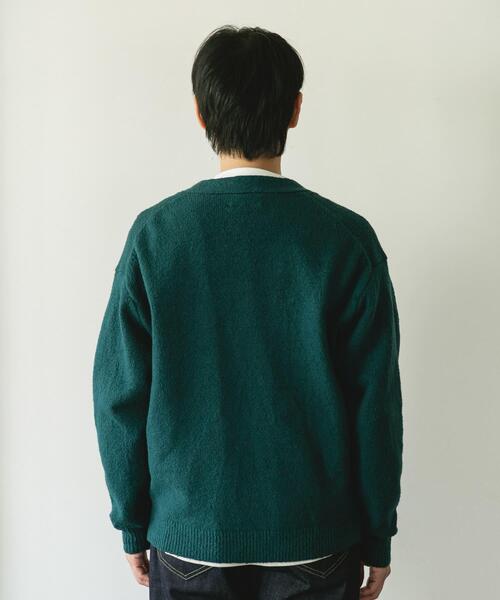 URBAN RESEARCH DOORS(アーバンリサーチドアーズ)の「AIR FIT Vネックカーディガン(カーディガン/ボレロ・メンズ・ブラック/グリーン/ブラウン・MEDIUM/LARGE)」の15枚目の写真