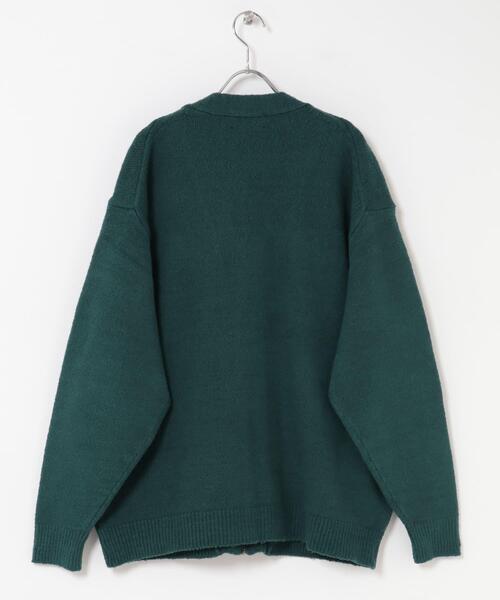 URBAN RESEARCH DOORS(アーバンリサーチドアーズ)の「AIR FIT Vネックカーディガン(カーディガン/ボレロ・メンズ・ブラック/グリーン/ブラウン・MEDIUM/LARGE)」の11枚目の写真