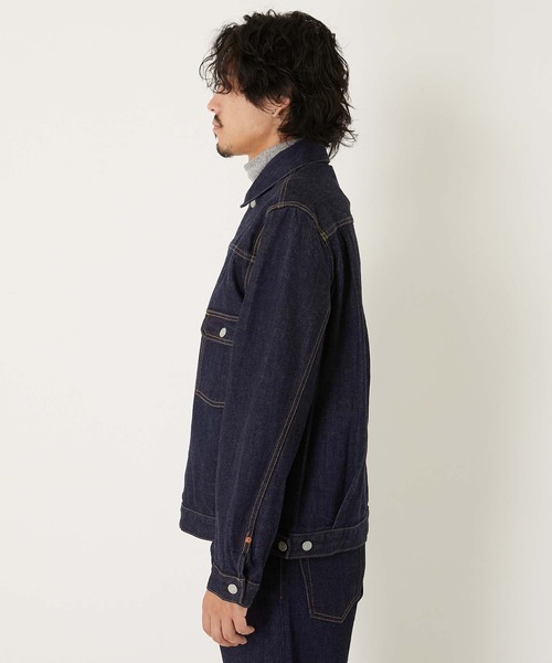 スーピマセルビッチデニム 2nd タイプ トラッカージャケット（デニム