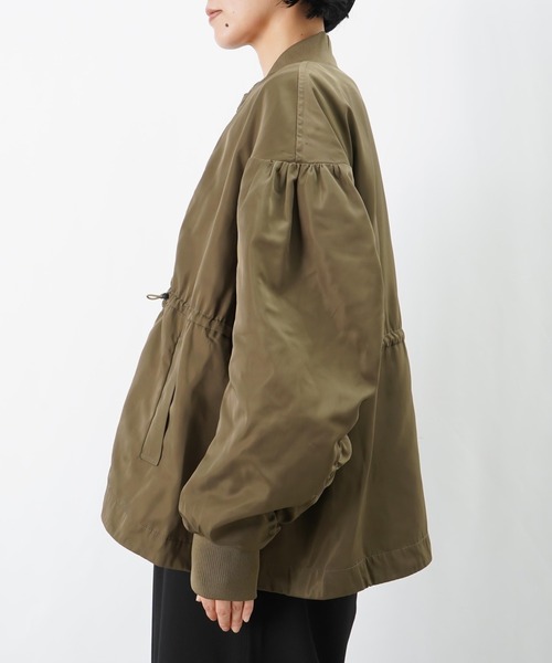 セール】LC/LLL ギャザーブルゾン【セットアップ着用可】（ブルゾン