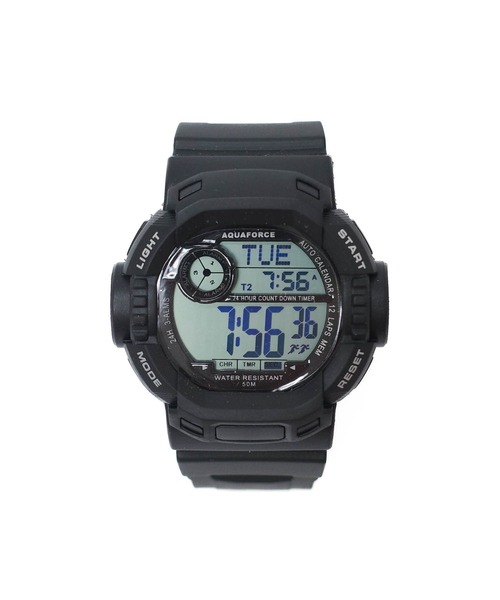 INNOCENT(イノセント)の「【UT205】【AQUAFORCE/アクアフォース】MULTI FUNCTION DIGITAL WATCH 26-006(アナログ腕時計・メンズ・ブラック・FREE)」の2枚目の写真