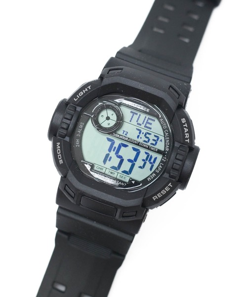 INNOCENT(イノセント)の「【UT205】【AQUAFORCE/アクアフォース】MULTI FUNCTION DIGITAL WATCH 26-006(アナログ腕時計・メンズ・ブラック・FREE)」の4枚目の写真