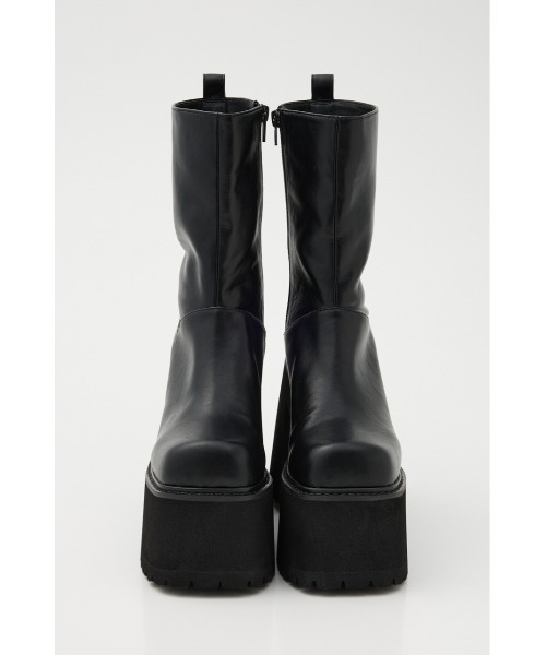 SLY（スライ）の「VOLUME CHUNKY SOLE M/BOOTS ボリューム チャンキーソール ミドルブーツ（ブーツ・レディース・ブラウン/ブラック・SMALL/MEDIUM/LARGE）」の5枚目の写真