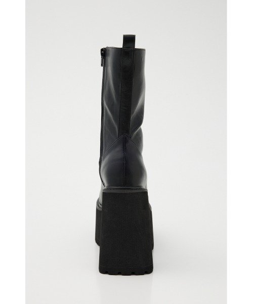 SLY（スライ）の「VOLUME CHUNKY SOLE M/BOOTS ボリューム チャンキーソール ミドルブーツ（ブーツ・レディース・ブラウン/ブラック・SMALL/MEDIUM/LARGE）」の7枚目の写真