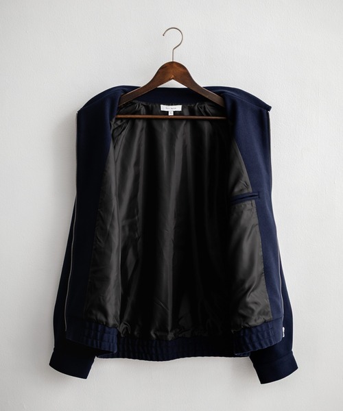 Rocky Monroe(ロッキーモンロー)の「【セットアップ】T/Mショート丈ハリントンジャケット&ワイドイージーパンツ無地/チェックセットアップ(セットアップ・メンズ・ブラウン/チェック/チャコール/ネイビー/ブラック/グレイッシュベージュ・M/L/XL)」の19枚目の写真