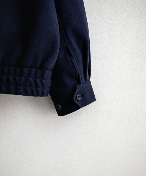 Rocky Monroe(ロッキーモンロー)の「【セットアップ】T/Mショート丈ハリントンジャケット&ワイドイージーパンツ無地/チェックセットアップ(セットアップ・メンズ・ブラウン/チェック/チャコール/ネイビー/ブラック/グレイッシュベージュ・M/L/XL)」の16枚目の写真