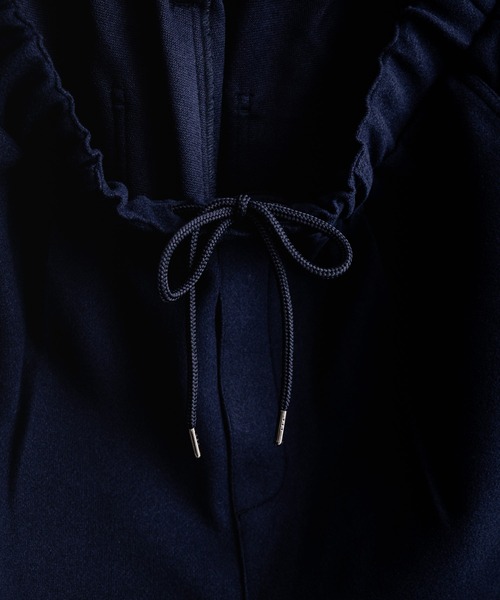 Rocky Monroe(ロッキーモンロー)の「【セットアップ】T/Mショート丈ハリントンジャケット&ワイドイージーパンツ無地/チェックセットアップ(セットアップ・メンズ・ブラウン/チェック/チャコール/ネイビー/ブラック/グレイッシュベージュ・M/L/XL)」の15枚目の写真