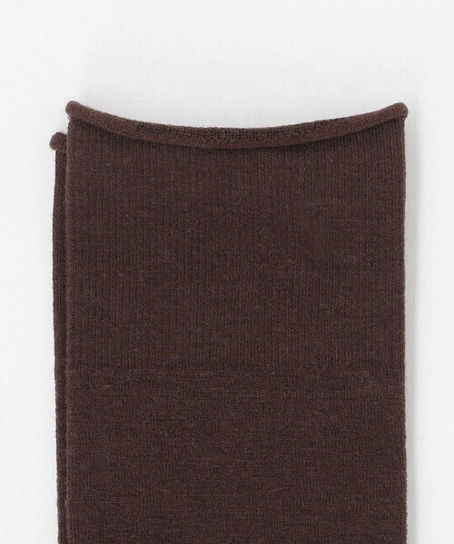 BLEU FORET（ブルーフォレ）の「＜BLEU FORET＞ 6970 SOLID KNEEHIGHS（ソックス/靴下・レディース・ブラック/ダークブラウン・FREE）」の8枚目の写真