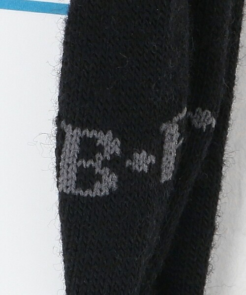 BLEU FORET（ブルーフォレ）の「＜BLEU FORET＞ 6970 SOLID KNEEHIGHS（ソックス/靴下・レディース・ブラック/ダークブラウン・FREE）」の5枚目の写真