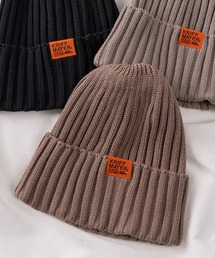 KRIFF MAYER（クリフメイヤー）の「【79】【KRIFF MAYER/クリフメイヤー】 ブランドロゴ リブ ニットワッチ（ニットキャップ/ビーニー・メンズ）」