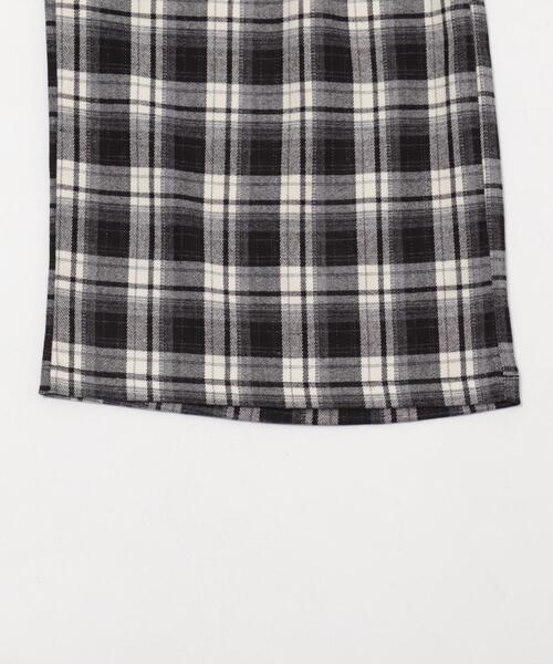 dispark（ディスパーク）の「DISPARK/ワイドルーズチェックパンツ（スラックス・レディース・ネイビー/ブラック・FREE）」の16枚目の写真