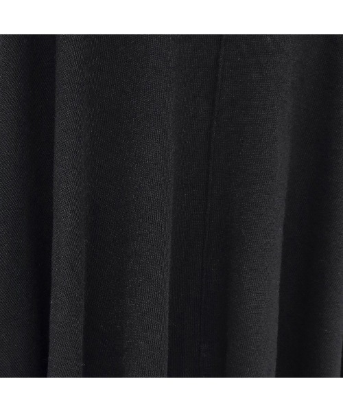 DESIGNWORKS（デザインワークス）の「タートルネックポンチョ（ニット/セーター・レディース・グレー/カーキ/ブラック・フリー）」の6枚目の写真