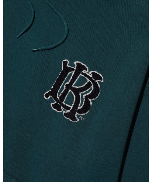 KEBOZ(ケボズ)の「CMK SWEAT HOODIE(パーカー・メンズ・グレー/ブラック/グリーン・M/L/S/2XL/XL)」の8枚目の写真