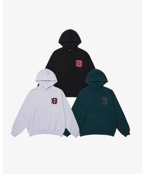 KEBOZ(ケボズ)の「CMK SWEAT HOODIE(パーカー・メンズ・グレー/ブラック/グリーン・M/L/S/2XL/XL)」の9枚目の写真